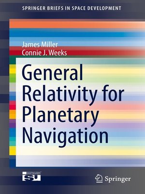 cover image of General Relativity for Planetary Navigation